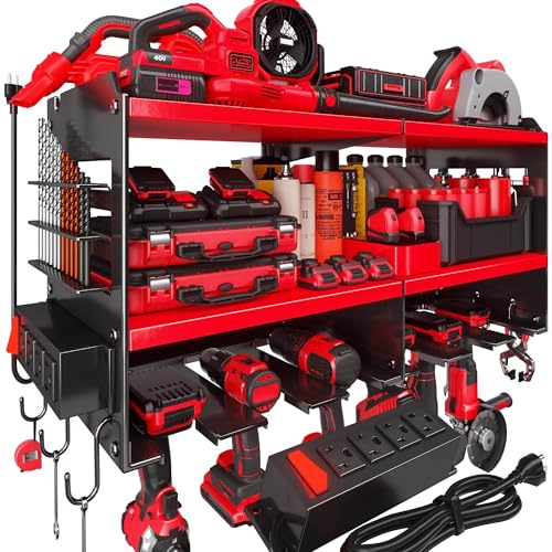 Spampur Fathers Day Gift – Power Tool Organizer Wall Mount - Image 2