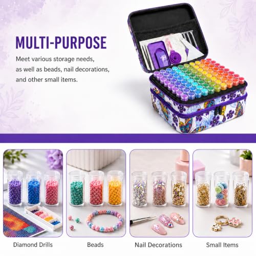 ZORETCO Diamond Art Storage - 240 Containers Diamond Art - Image 7