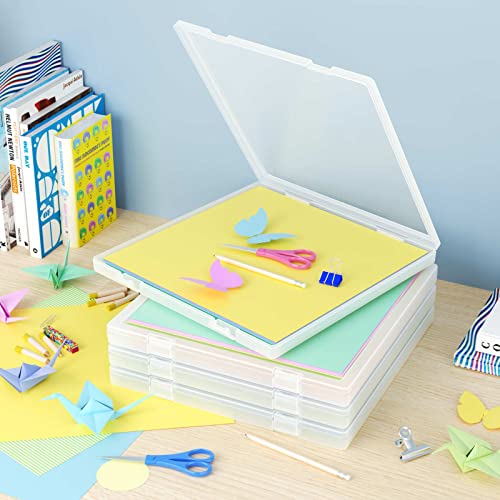 Denkee 12 x 12 Paper Storage, 4 Pack Scrapbook Paper - Image 3