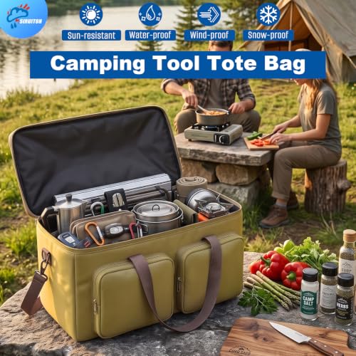 35.4 In Large Camping Tent Storage Bag,Thick 600D Oxford - Image 7