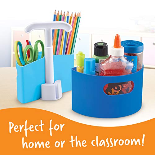 Learning Resources Create-a-Space Storage Mini Center, Blue - Image 4