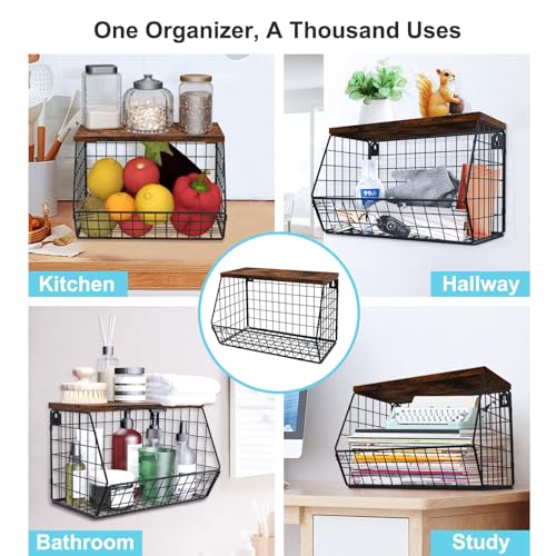 MSJGA Laundry Room Shelves, Wall Mounted Storage Bas | All Products - Image 5