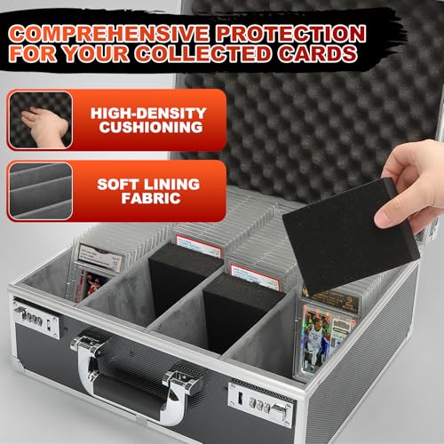 Graded Card Storage Box, Holds 170+ PSA/GMA Slabs or 680+ - Image 8