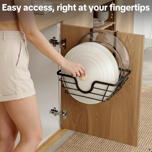 TIDIIABODE Pot Lid Organizer, Adjustable Kitchen Pot | All Products - Image 5