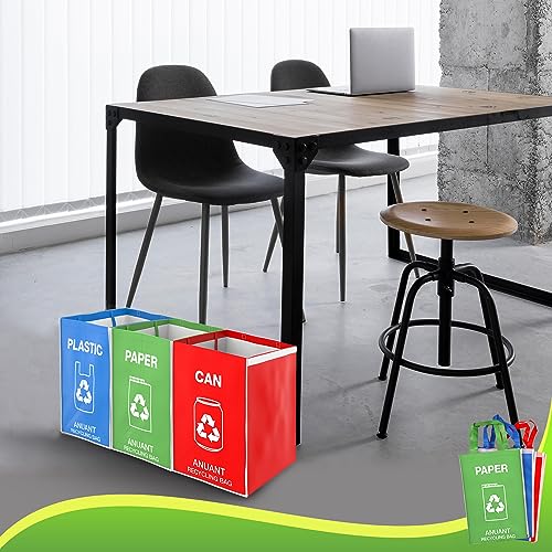 Separate Recycling Waste Bin Bags for Kitchen Office in Home - Image 7