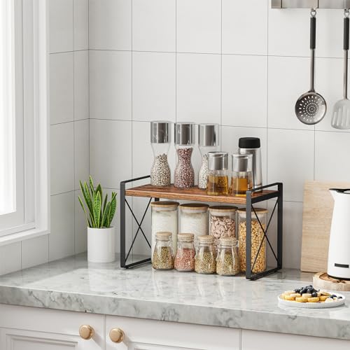 Giikin Countertop Shelf Organizer, Cupboard Stand Spice Rack - Image 4