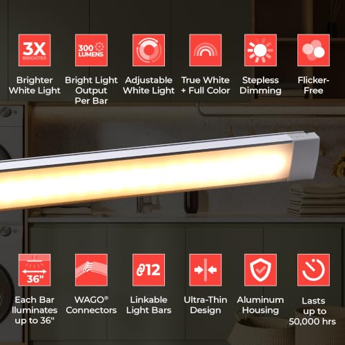 PureOptics LED Professional Push Wire® Matter Certified Smart - Image 4