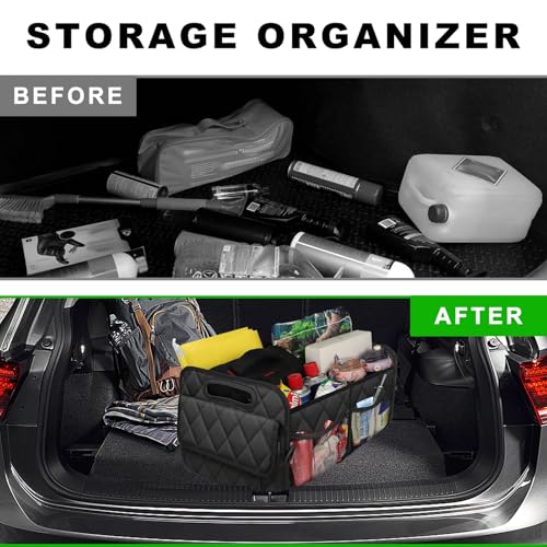 Car Trunk Organizer, Collapsible Auto Storage Box | Home Organization - Image 6