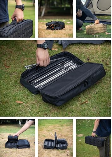 CAMPINGMOON Tent Stake Bag Camping Tool Organizer | Home Organization - Image 6