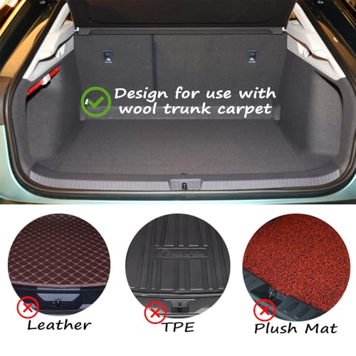 Car Trunk Organizer Blocks, 4 Pack Hook & Loop Cargo Dividers - Image 5