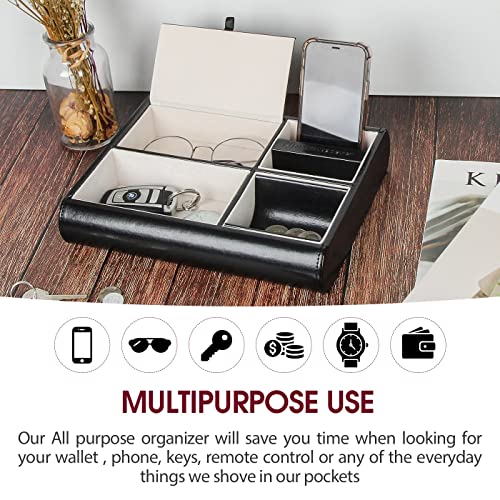 Valet Tray,Nightstand Desk or Dresser Organizer - Image 3