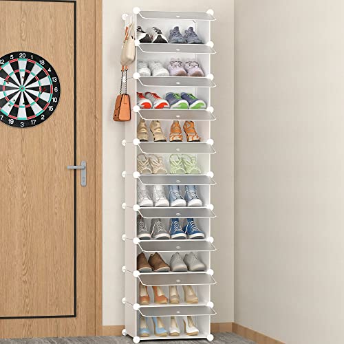 HOMIDEC Shoe Storage, 10-Tier Shoe Rack Shoe Organizer for Closet - Image 2