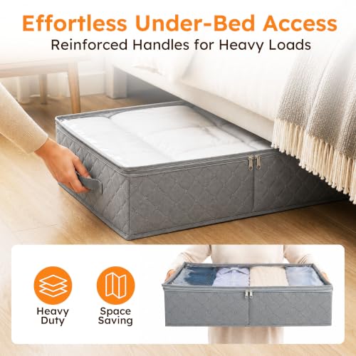 LotFancy Under Bed Storage Bags with Clear Window & | All Products - Image 5