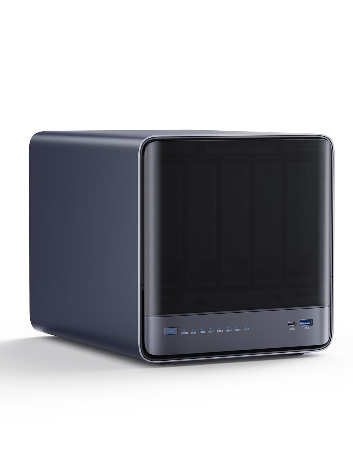 MINISFORUM N5 Air 5-Bay Desktop NAS, AMD Ryzen 7 255 - Image 1