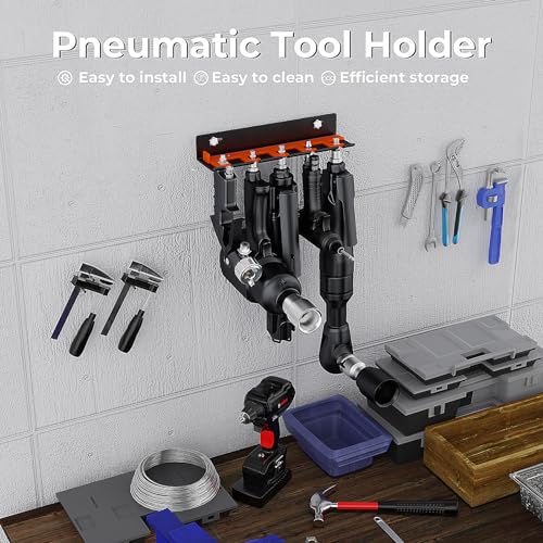 Air Tool Holder, Air Tool Rack for Garage Walls and Tool - Image 7