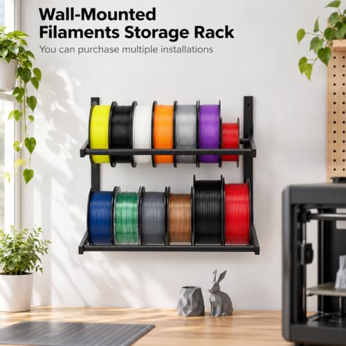 Okllen Filament Storage Rack Wall Mount, 3D Printer - Image 7