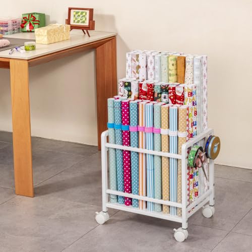 Wrapping Paper Storage Organizer, Blueprint Holder - Image 3