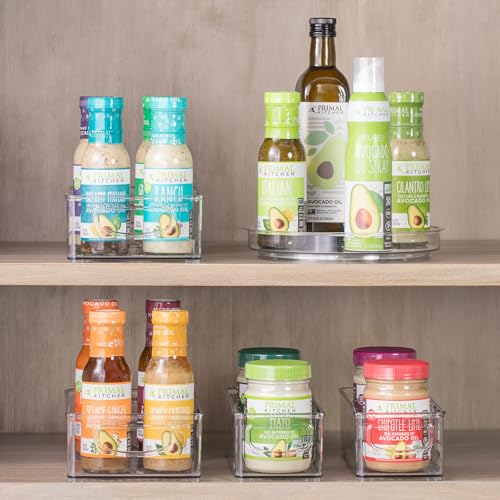 iDesign Plastic Stackable Pantry Bin, Clear - Image 4