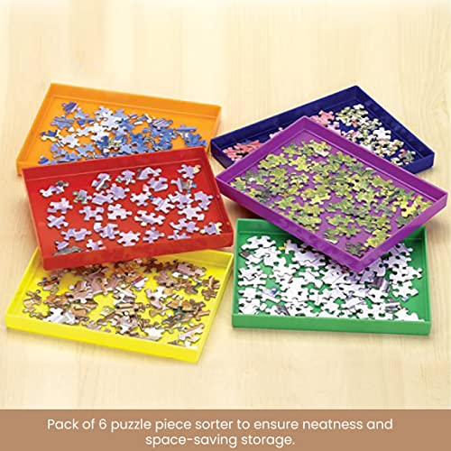 Bits and Pieces Puzzles Sorting Trays - Set of 6 - Image 3
