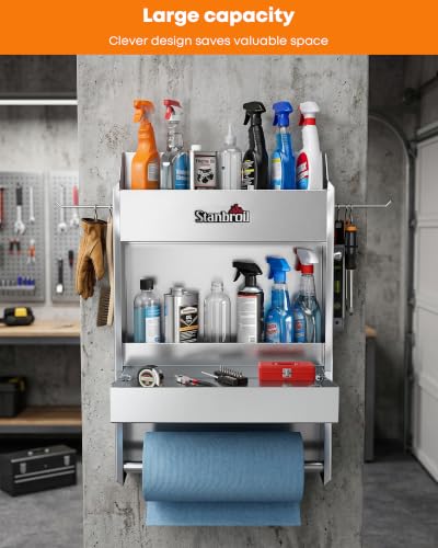 Stanbroil Trailer Door Cabinet Organizer Wall-Mount Work - Image 7