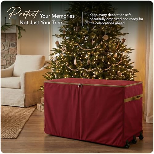 Covermates Christmas Tree Structured Rolling Bag, Fits up 9 ft - Image 3