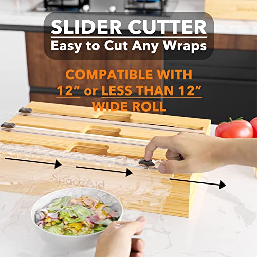 SpaceAid WrapNeat 3 in 1 Wrap Organizer with Cutter | All Products - Image 6