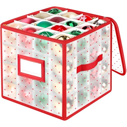 BlessedSeason Christmas Ornament Storage Box | Home Organization - Image 2
