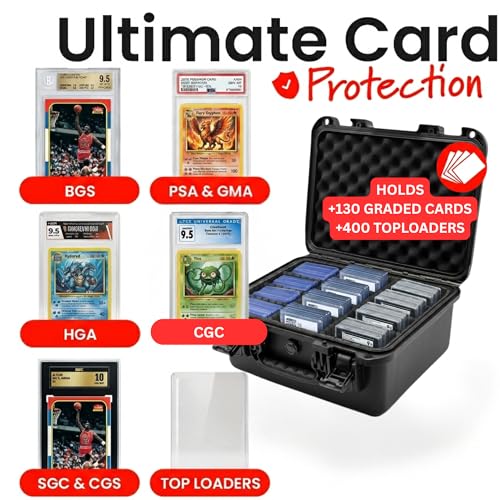 Graded Card Storage Box, IP67 Waterproof Hard Slab Case - Image 4