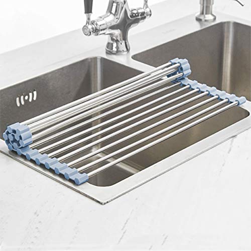 MECHEER Over The Sink Dish Drying Rack, Roll Up Dish | All Products - Image 6