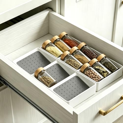 Small spice drawer organizer insert,2 pack - Image 2