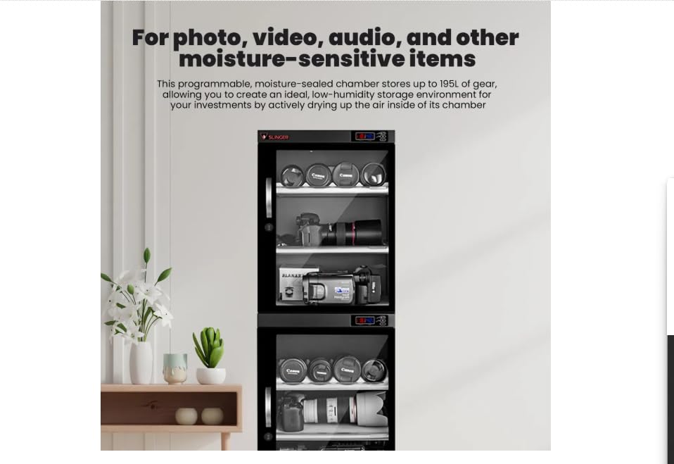 195L Electronic Dry Cabinet with Combination Lock - Image 5