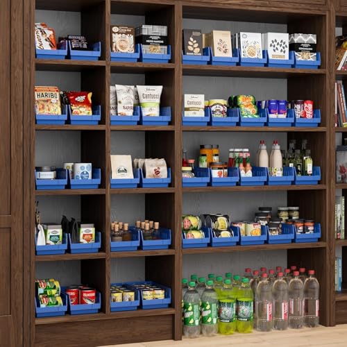 Akro-Mils 30130 Heavy Duty Plastic Shelf Bins, 12"x 6.5"x 4" - Image 3