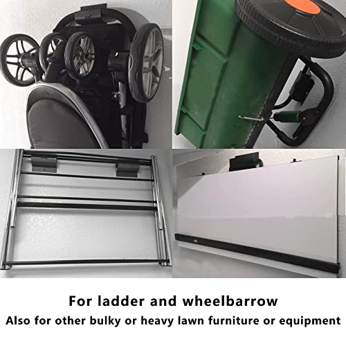 Heavy-Duty Ladder Hanger-Wall Mount Ladder Hook-Garage - Image 7