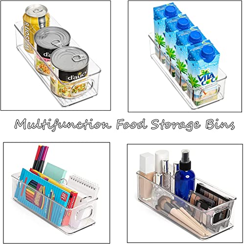 mDesign Plastic Long Stackable Storage Organizer Container - Image 6