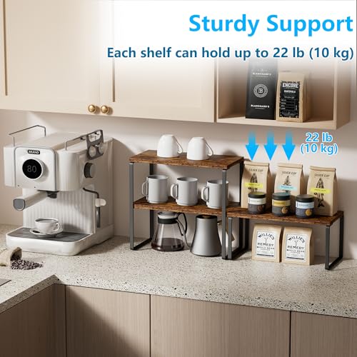 Golener Kitchen Counter Organizer, Countertop Shelf - Image 5