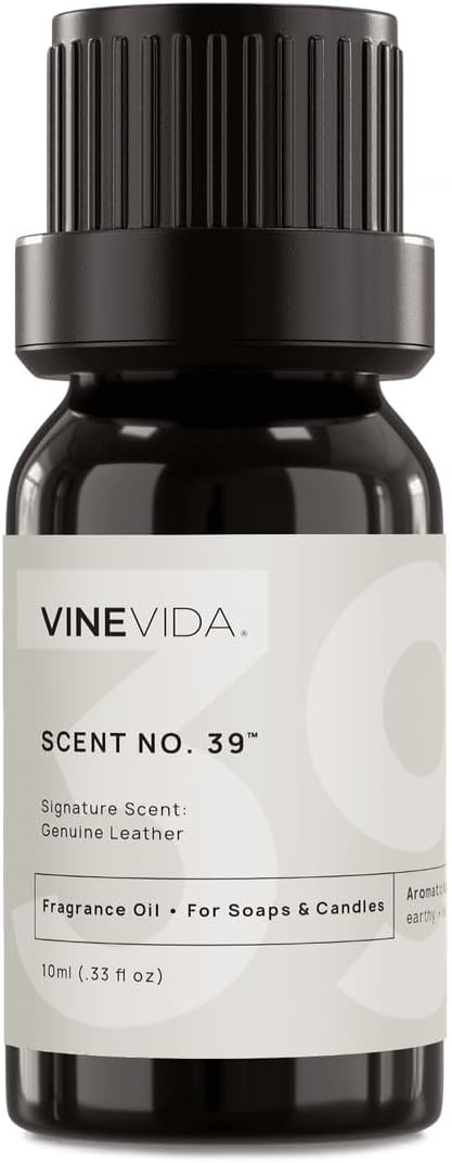 VINEVIDA [0.33oz] Scent No.39 Fragrance Oil for Candle and Soap Making - Natural Candle Scents - Made in USA