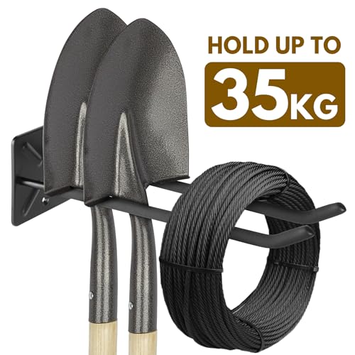 RECAPS 4 Pack Heavy Duty Garage Hooks, 12.2inch Wall Mount - Image 4
