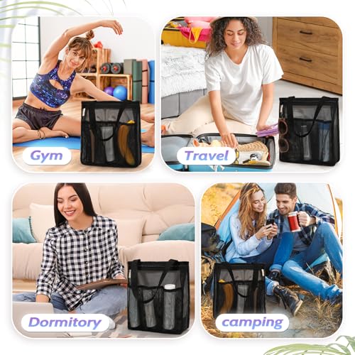 famichan Portable Mesh Shower Caddy, Gym Travel Camp Dorm Room - Image 6