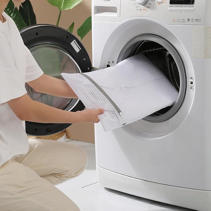 3Pcs PapaPick laundry bags, suitable for delicate 16 x 20 inches, Cellular network surface, thick and durable, large mesh laundry bags, exquisite bags for washing machines.