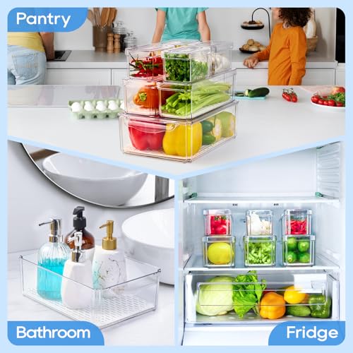 JollyPack Fridge Organizers, Refrigerator Organizer Bins - Image 8