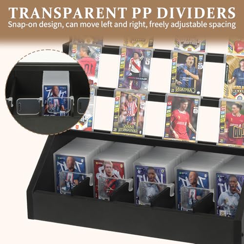 Trading Card Display Stand with Card Stoppers - 3 Tier 5 - Image 6