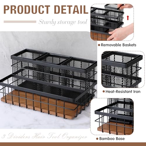 AceOrbit 1 Pcs 1pcs Hair Tool Organizer Countertop | Home Organization - Image 5