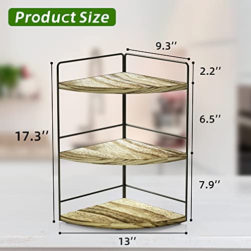 ZGO 3-Tier Bathroom Organizer - Countertop & Corner Organizer - Image 4