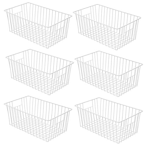 Freezer Baskets Organizer, Refrigerator Metal Wire Storage - Image 2