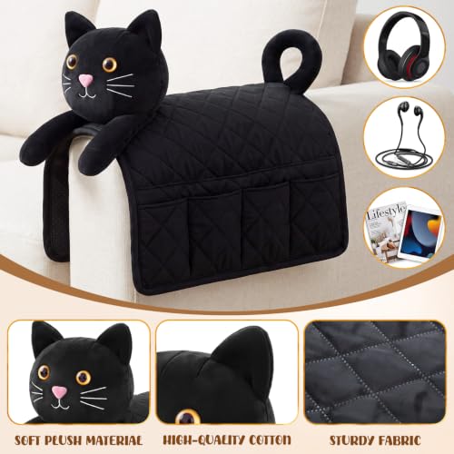 Fuutreo Christmas Cat Lover Gift for Women Men, Black Cat - Image 5