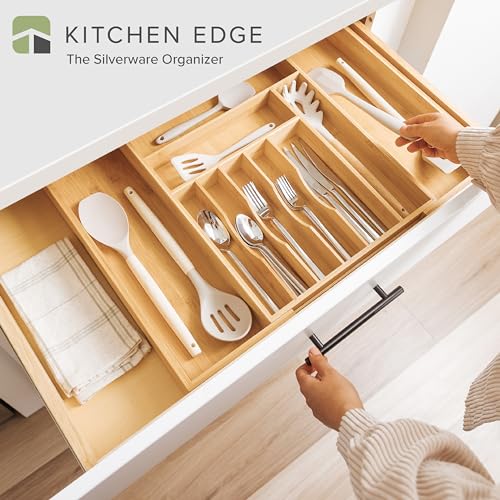 KitchenEdge Silverware & Utensil Drawer Organizer, 14-25 in - Image 3