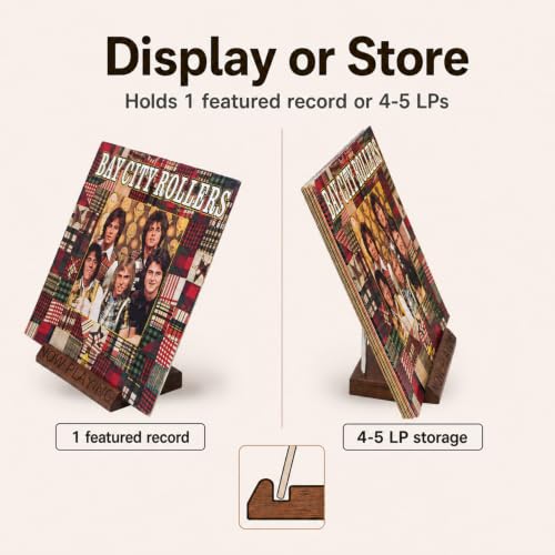 Onmiwod Now Playing Vinyl Record Stand, Vinyl Record - Image 7