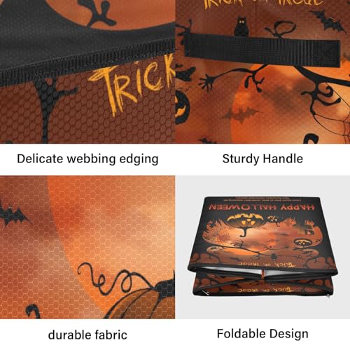 YETTASBIN Halloween Pumpkin Large Christmas Ornament - Image 5