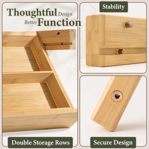 HOMESTEAD Under Cabinet Spice Rack Organizer, Pull D - Image 5