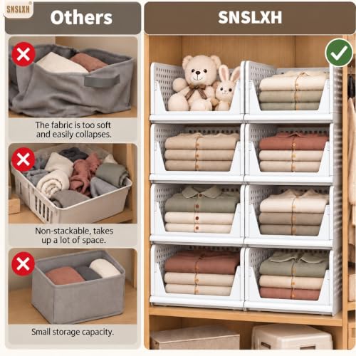 SNSLXH Closet Organizers and Storage, 5 Pack Stackab | All Products - Image 3
